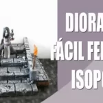 Diorama en polystyrène