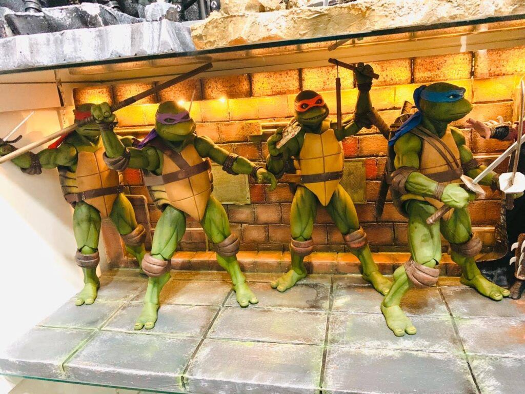 Diorama Tartarugas Ninja