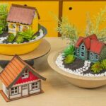 potted houses