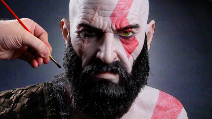 Como esculpir Kratos esculpir o icônico protagonista de God of War.