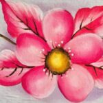 how to paint flowers