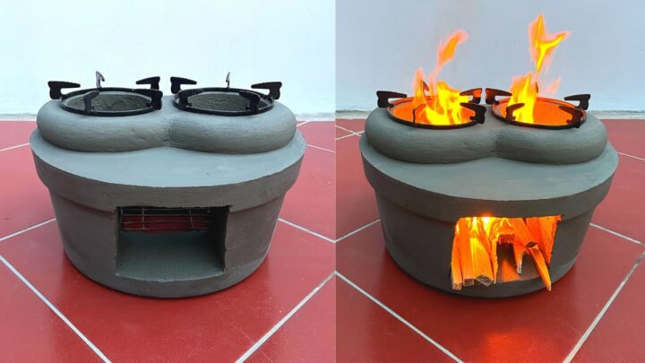 Como fazer um fogão de cimento: construa seu próprio fogão a lenha em casa!