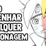 como desenhar animes