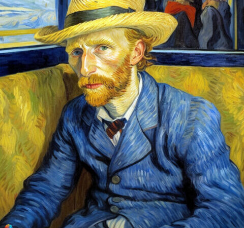 Inteligência Artificial Pinta no Estilo Vincent van Gogh