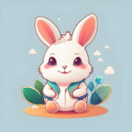 Default_adorable_rabbit_character_simple_flat_2D_vector_art_ve_2_e893927b-89b9-48e4-971b-a3ad574567cc_1