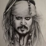 Desenho-Artistico-realista-jack-sparrow-1
