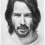 Desenho-Artistico-realista-keanu-reves
