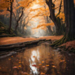 נופי סתיו - עצים ונהרות - 2