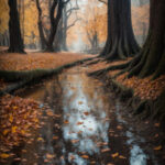 נופי סתיו, עצים ונהרות, 20