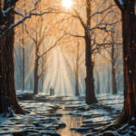 נופי סתיו, עצים ונהרות, 24