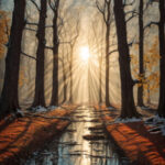 נופי סתיו - עצים ונהרות - 6