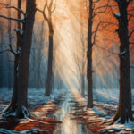 נופי סתיו - עצים ונהרות - 9