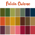 פלטת צבעי הסתיו