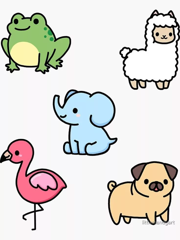 desenhar animais fofos de forma fácil