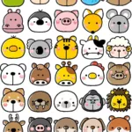 Kaip nupiešti mielus gyvūnėlius-9