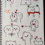 desenhos-fofos-e-muito-bonitinhos-de-doodle-para-por-no-caderno