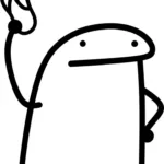 مضحکہ خیز اسٹیکر فلورک -16