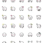 色を塗ってインスピレーションを得るミニ絵 32