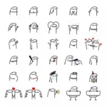 色を塗ってインスピレーションを得るミニ絵 37