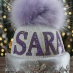 Beautiful_fluffy_white_christmas_hat_with_and_vi