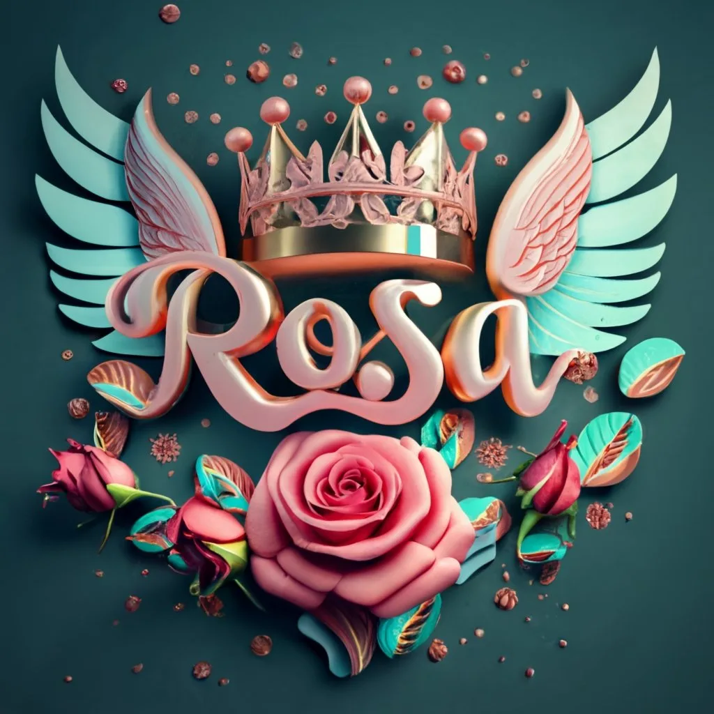 nomes personalizados com inteligência artificial: Rosa