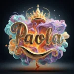 The_name_Paola_with_multiple_colored_smoke_th