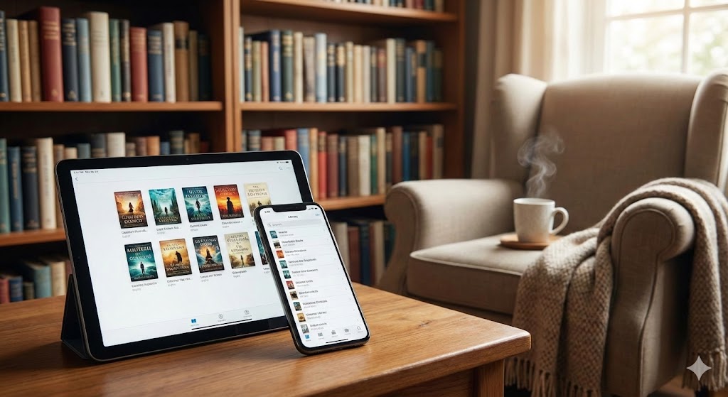 آپ کی ذاتی لائبریری کو منظم کرنے کے لیے ایپس