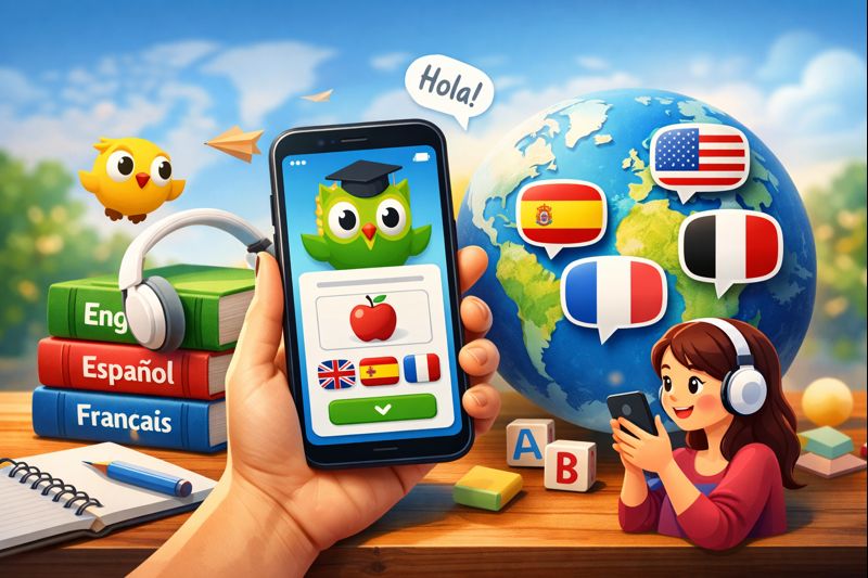 Apps de Aprendizado de Idiomas: Os Melhores Aplicativos para Estudar no Celular