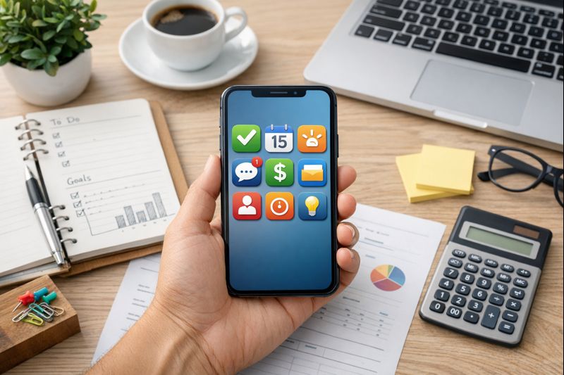 Apps para Organização de Pequenos Negócios: Melhores Opções para Crescer com Eficiência