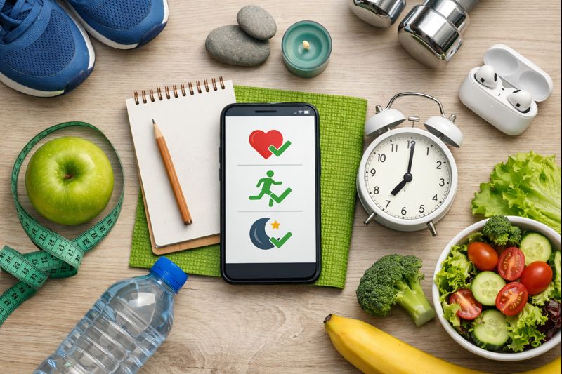 Sağlıklı alışkanlıklar geliştirmeye yönelik uygulamalar