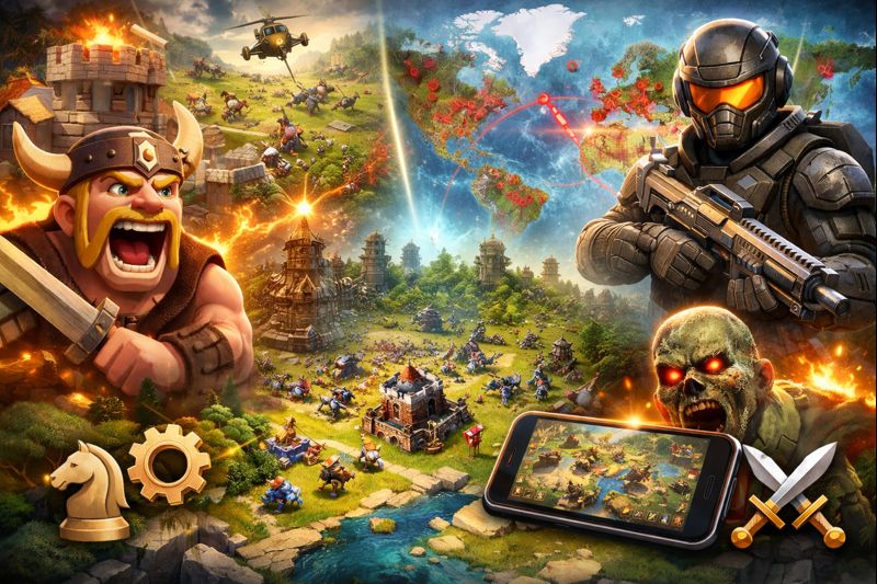 Jogos de estratégia para celular