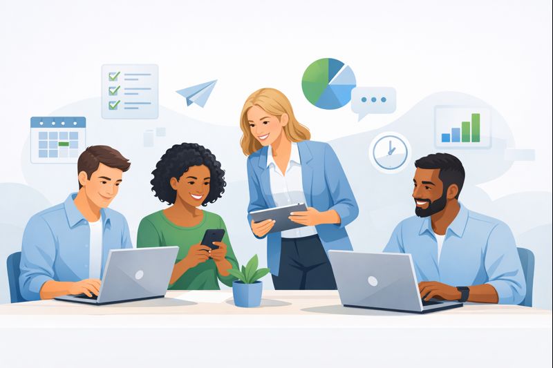 Aplicativos para Gestão de Equipes: Melhore a Organização, Comunicação e Produtividade