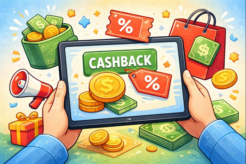 Como Ganhar Cashbacks e Cupons Online e Economizar em Compras Online