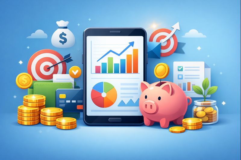 Aplikace pro finanční plánování: Chytré uspořádání peněz