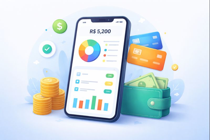 Aplicativos para acompanhar despesas no celular