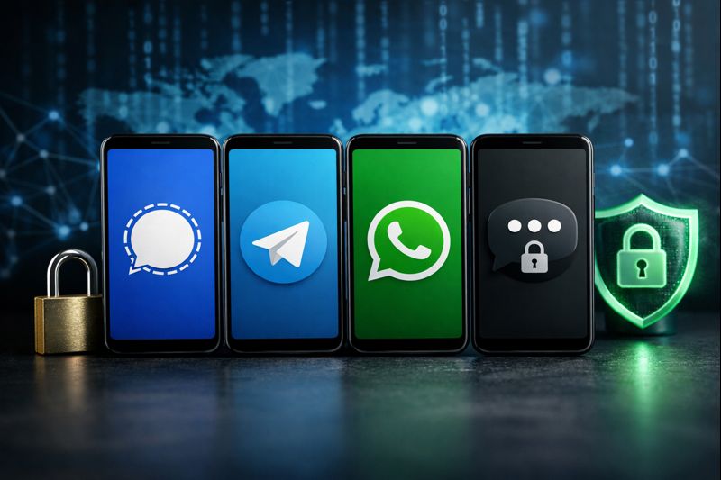 Comparativo: apps de mensagens mais seguros