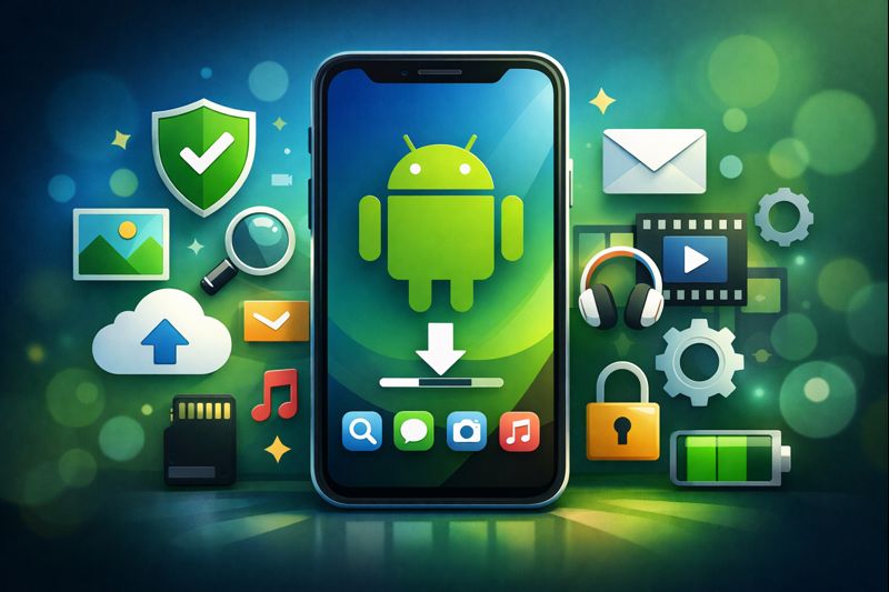 Guia de aplicativos para iniciantes em Android