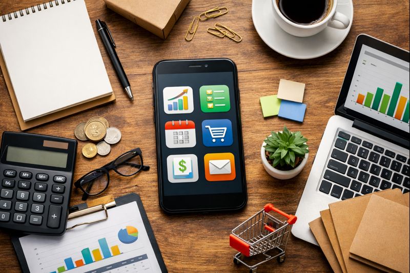 Aplikace pro organizaci malých firem pomocí mobilního telefonu